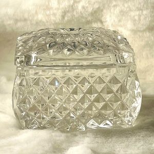 Small Glass jewelry box